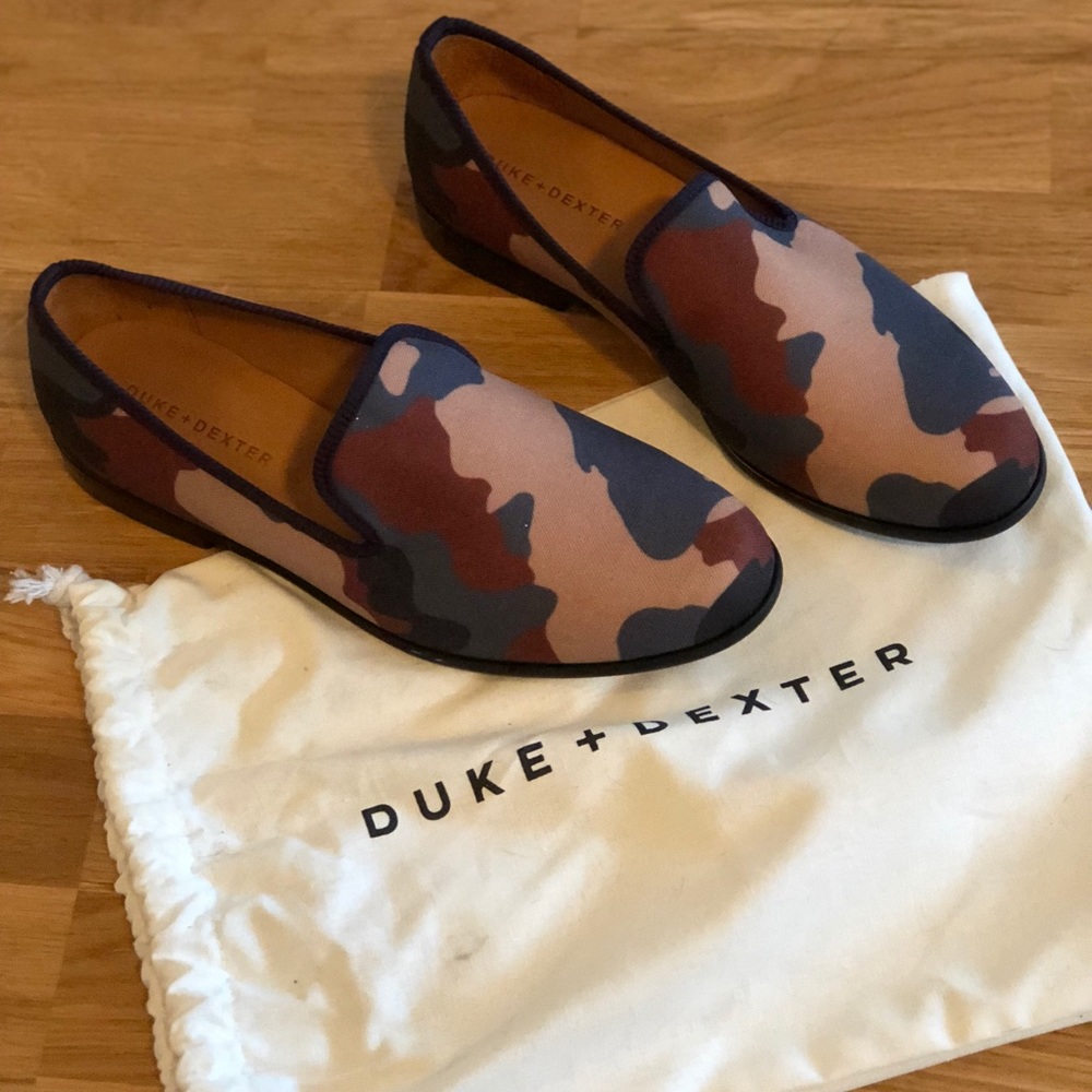 Camo Duke + Dexter Men’s Loafers